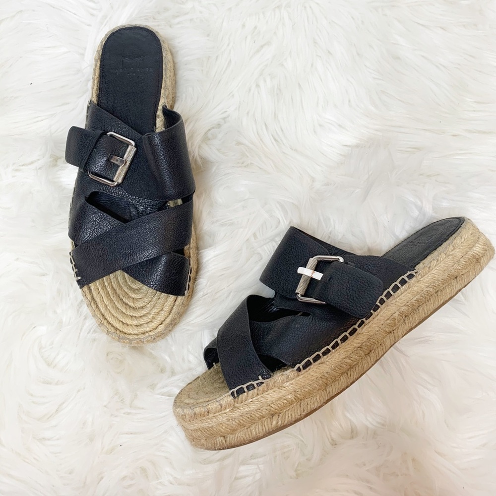 Marc Fisher Espadrille Platform Sandals Size 8